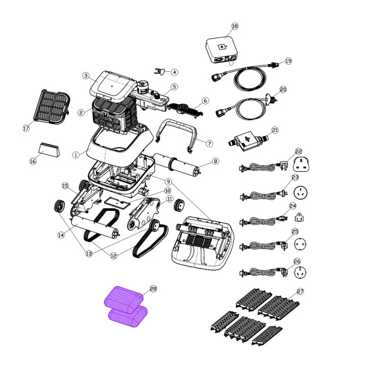 AQT Poolcleaner Swifel - Afbeelding 2
