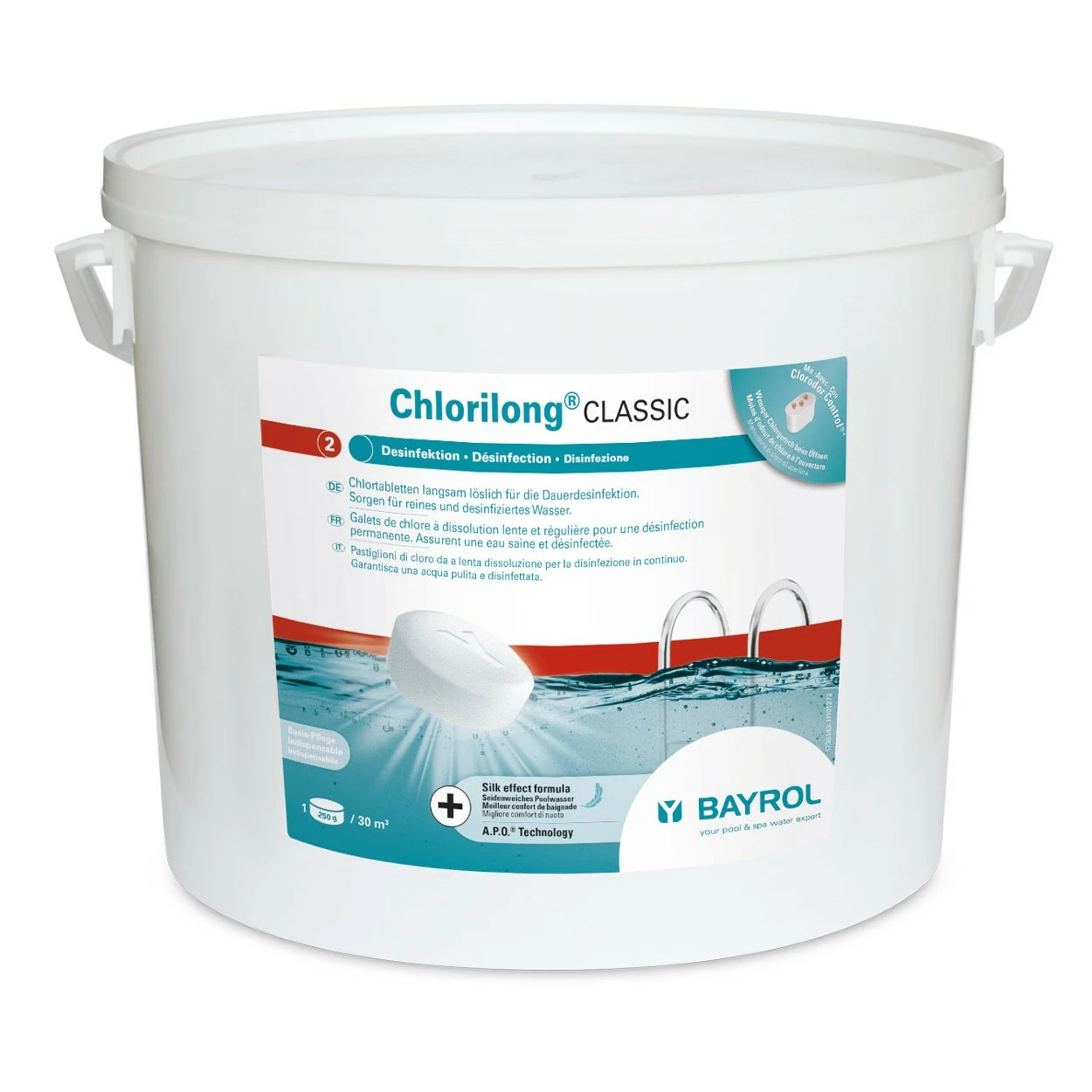 Bayrol Chlorilong Chloortabletten 250g - Afbeelding 6