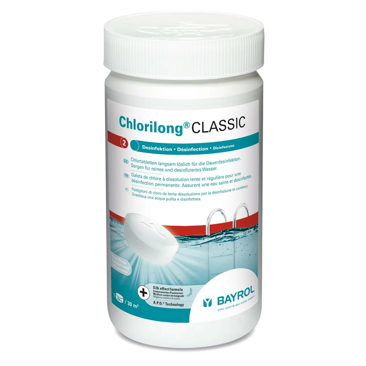 Bayrol Chlorilong Chloortabletten 250g - Afbeelding 4