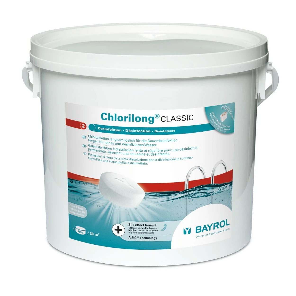 Bayrol Chlorilong Chloortabletten 250g - Afbeelding 5
