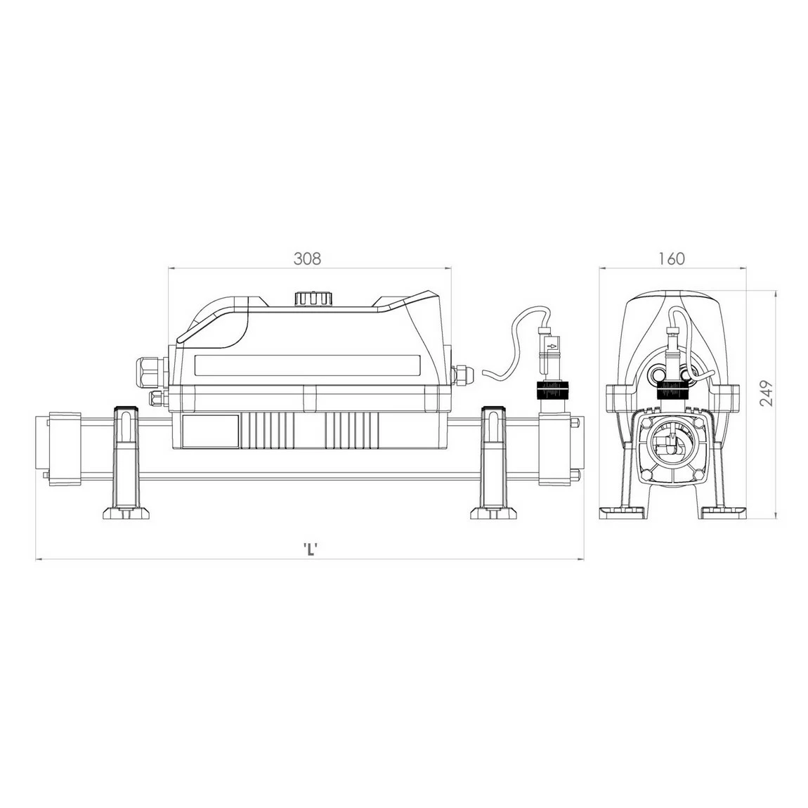 Evolution 2 Elektrische Warmtewisselaar - Afbeelding 6