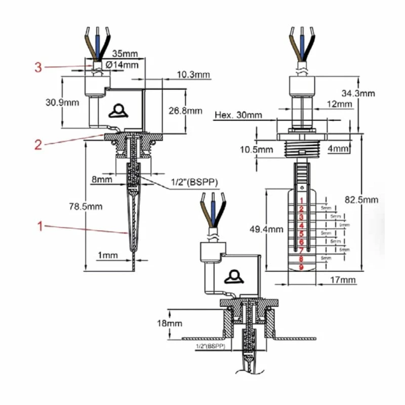Hanna Flowswitch Voor BL Systemen - Afbeelding 2