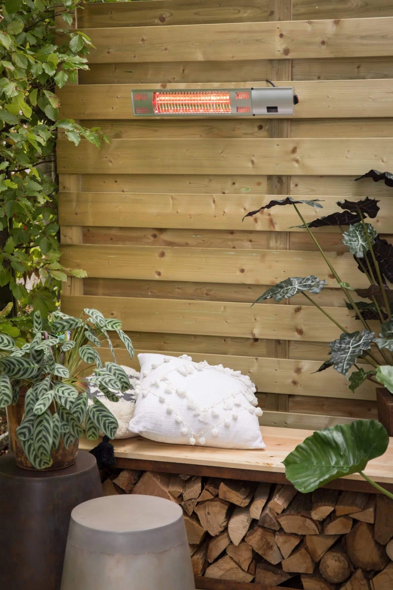 IR Wandstraler Ultra Silver Wall 2000 - Afbeelding 2