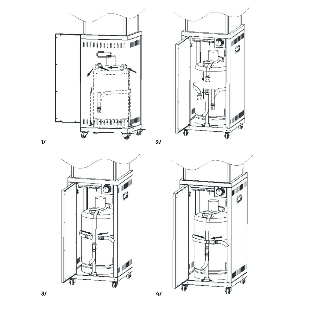 Ibiza Gashaard Garden Fire - Afbeelding 3
