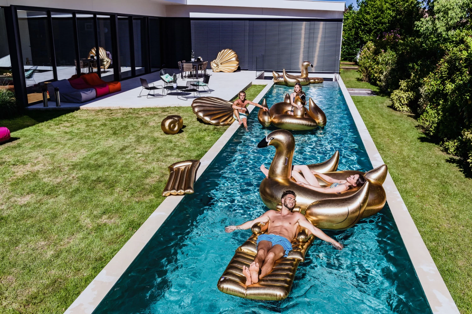 Sunvibes Gold Matras - Afbeelding 2