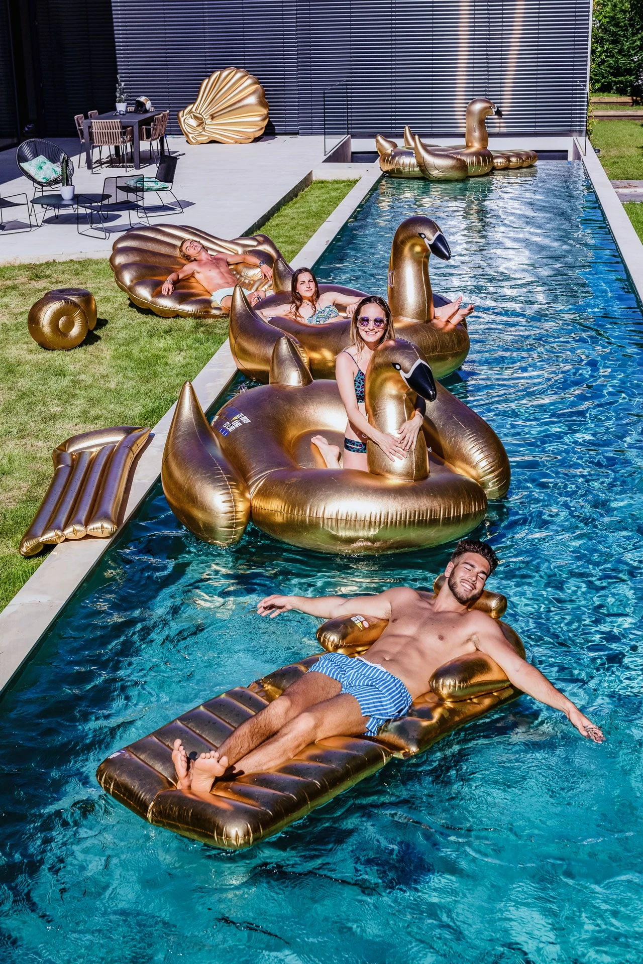 Sunvibes Gold Matras - Afbeelding 3