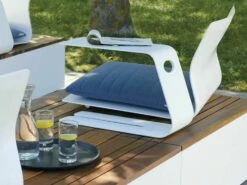 VITEO Low Sidetable White