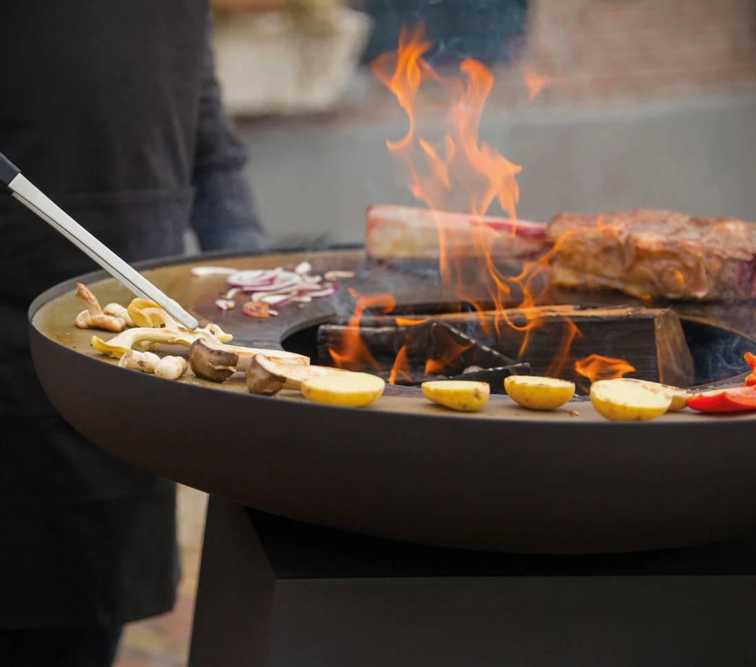 Vuurschaal BBQ Orion Classic ZWART - Afbeelding 3