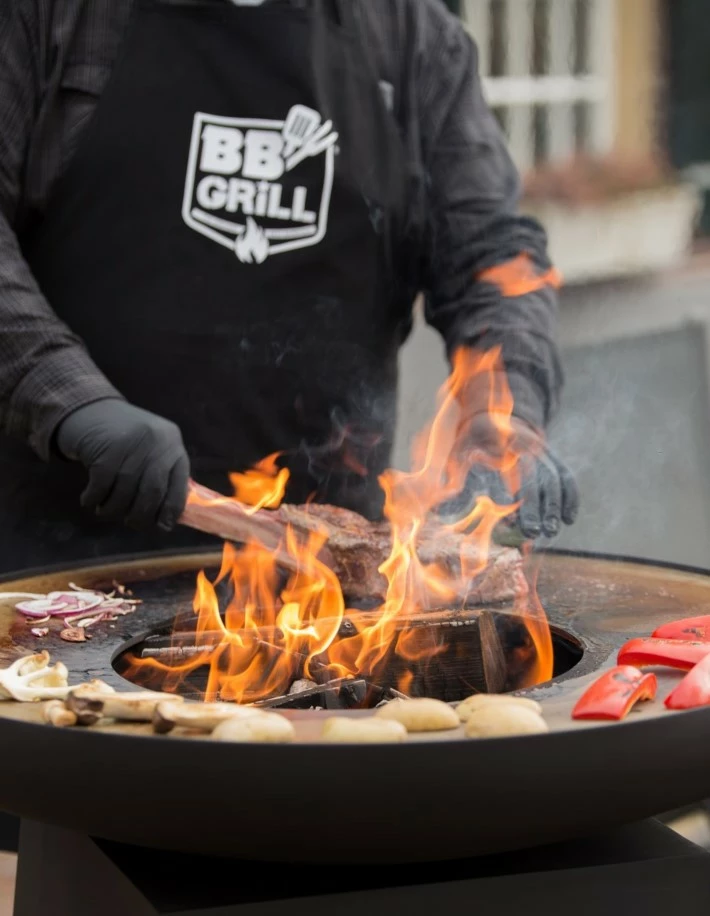 Vuurschaal BBQ Orion Classic ZWART - Afbeelding 4